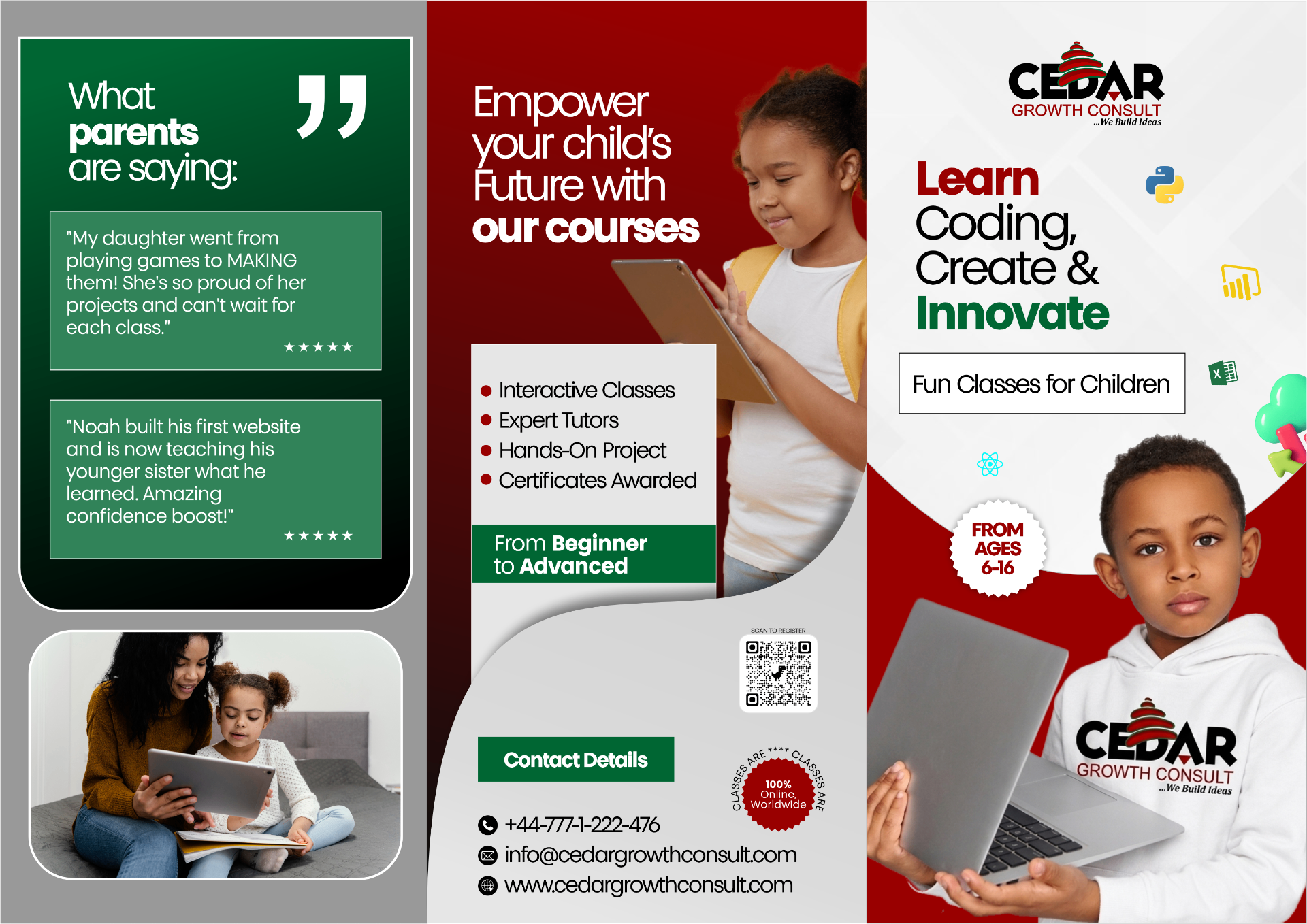 Cedargrowth Code Academy | Online Coding & Tech Classes for Children ...